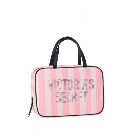 Victoria's Secret ICONIC STRIPE TRAVEL CASE