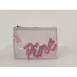 VS Pink Cosmetic Beauty Clutch Bag Travel Size