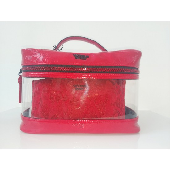 VS RED TRAIN CASE