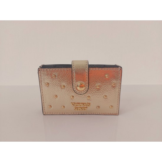 Victoria's Secret GOLD ACCORDIAN CASE